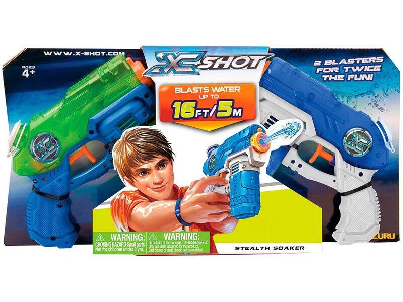 Lançadores X-Shot Maremoto 2 Peças - Candide - Lançadores de